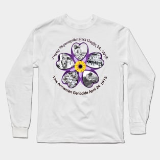 The Armenian Genocide April 24 1915 Long Sleeve T-Shirt